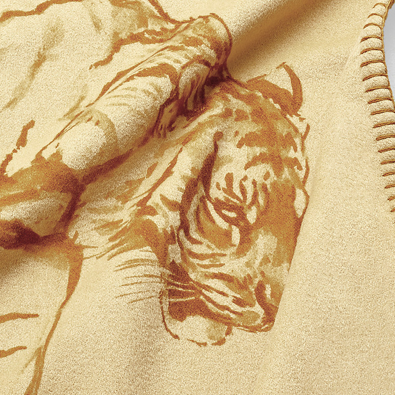Croquis de Tigre blanket | Hermès Canada